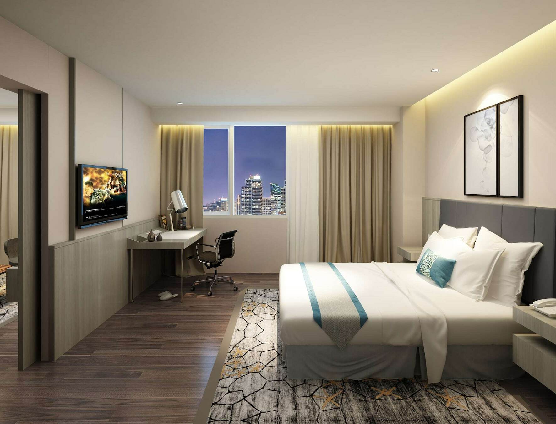 Aiho Hotel מדאן חדר תמונה